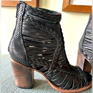Freebird black booties